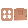 thumbnail image 3 of 10pcs Egg Tart Box Cupcake Packing Box Dessert Box Cupcake Wrapping Package Box, 3 of 6