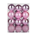 thumbnail image 2 of PENGXIANG 24 Pcs/Set 4cm Christmas Tree Ornament Increase Atmosphere Decorative Scene Layout Lightweight with Rope Christmas Tree Decoration Shiny Reflective Classic  Balls for Christmas, 2 of 13