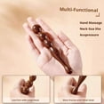 thumbnail image 5 of Natural Sandalwood Acupressure Massage Stick for Full Body, Gua Sha Tool, Muscle Knot Relief, Foot Reflexology Wand, 5 of 9