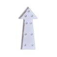 thumbnail image 3 of Alphabet LED Letter Lights Light Up White Plastic Letters Standing Hanging 芒聠聮, 3 of 4