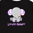 thumbnail image 4 of Inktastic Little Peanut- cute baby elephant Boys or Girls Long Sleeve Toddler T-Shirt, 4 of 5