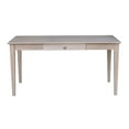 thumbnail image 4 of International Concepts Large Writing Desk with Drawer, 4 of 8