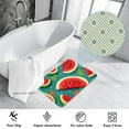 thumbnail image 3 of Watermelon Machine Washable Non-Slip Polyester Floor Mat Door Mat Kitchen Mat, 3 of 6
