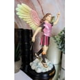 thumbnail image 6 of Catholic Church Colorful Archangel Chamuel With Red Heart And Sword Statue 10"H, 6 of 6
