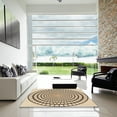 thumbnail image 7 of Ahgly Company Machine Washable Indoor Rectangle Transitional Sienna Brown Area Rugs, 5' x 8', 7 of 7