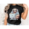 thumbnail image 2 of Funny Sloth Computer Science Software Programmer Coder Gift T-Shirt Software Engineer Coding Birthday Holiday Presents Men Women Tshirt, 2 of 10