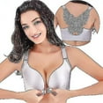 thumbnail image 1 of Comfort Rose Bra, Floral Secrets Comfort Rose Bra, Front Closure Lace Rose Bra For Women, 1 of 5