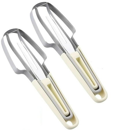 

JUYDhdh CutterKitchen Tool Deals of the Day Clearance Stainless Steel Watermelon Cutter Fruit Clip Multi Functional Household Fruit Divider 2pc