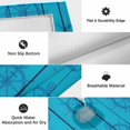thumbnail image 5 of Nautical Anchor Outdoor Rug 3x5 Ft, Non Slip Washable Area Rug, Coastal Ocean Sea Wooden Grain Blue Patio Rugs Carpet Runner, Large Floor Mat for Indoor/Outdoor Deck Porch Camping, 5 of 8