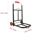 thumbnail image 2 of FUTUREORYY Chariot de Courses Pliable en PU Compact pour Usage Domestique 1Ensemble, 2 of 7