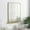 Gold, variant on 22 in. x 27 in. Vanity Rectangle Black Framed Decorative Tray Bathroom Wall Mirror