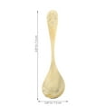 thumbnail image 3 of Miangastore Copper Spoon Feeding Spoon Golden Metal for Mealtime 1Pcs Simple Design, 3 of 8