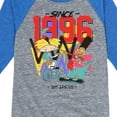 thumbnail image 3 of Hey Arnold! - Since 96 - Toddler And Youth Raglan Graphic T-Shirt, 3 of 4