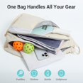 thumbnail image 3 of Bolso bandolera acolchado para pickleball VELADAY para 2 paletas, 3 of 7
