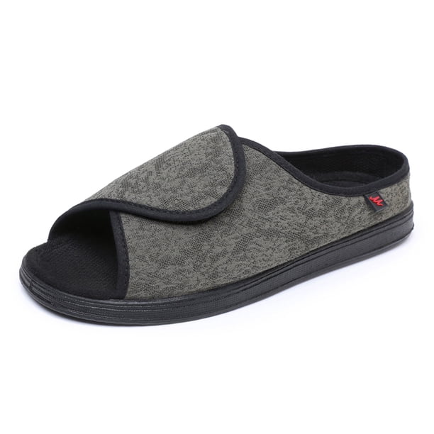 Sandalias Ortopédicas Zapatos Anchos para Diabéticos Antideslizante Transpirable Interior/exterior