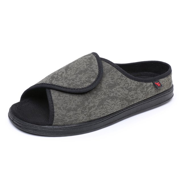 Zapatos Anchos para Diabéticos Con Punta Abierta Antideslizantes Transpirables Edema Pies Hinchados