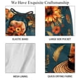 thumbnail image 4 of luoweisi Men's Beach Shorts Quick Dry Swim Trunks with Mesh Lining Thanksgiving Hat L, 4 of 5