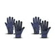 thumbnail image 4 of sweethay Guantes de invierno resistentes a la intemperie impermeables a prueba de viento pantalla táctil cálidos unisex mano motocicleta M, azul oscuro 2Conjunto, 4 of 6