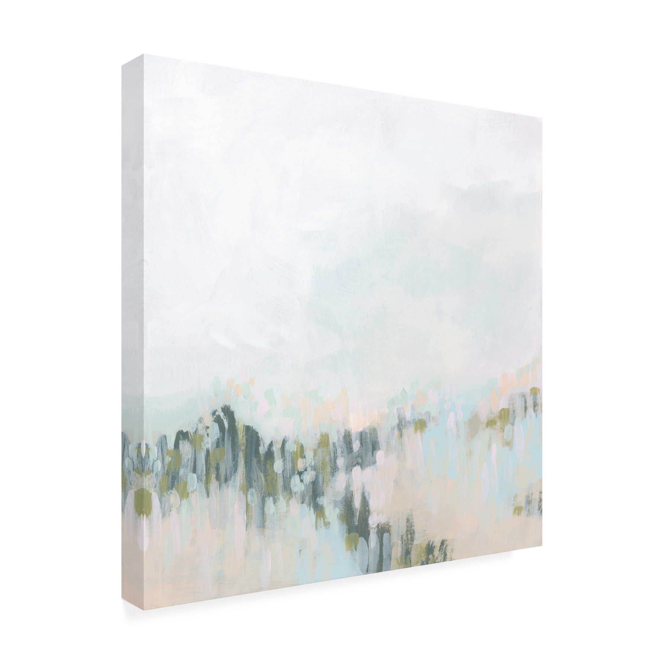 Trademark Fine Art June Erica Vess  Pastel Field I Canvas Wall Art
