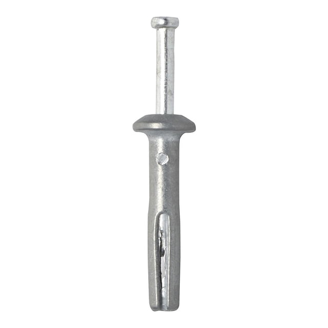 Taquete Con Pasador Guía Hillman 1/4"X1.5" Para Mampostería