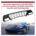 thumbnail image 5 of Kojem Front Lower Grille for 2014-2019 Chevrolet Corvette C7 All Models Z06 Style Bumper Cover Painted Glossy Black Plastic (W/O Front Camera Bracket), 5 of 11