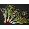 thumbnail image 4 of Wosthever Señuelo falso realista, impermeable, luminoso, con forma de pulpo, cebo de pez portátil, ligero, duradero, gancho de manivela para lago Pescar Rosado 28g/140mm Wosthever OD029636-04B, 4 of 6