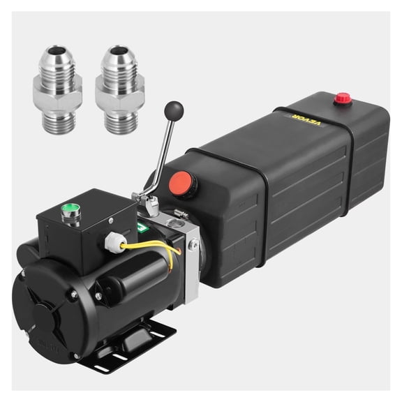 Hydraulic Pump 2950 PSI 60HZ 3HP 220V Power Unit for 2 & 4 Post Car Lifts - 3.5 Gallon Reservoir, Auto Lift Hydraulic Power Pack