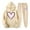 Beige, variant on hotojiny 2 Piece Sweatsuit Sets for Women Valentine's Day Gifts Casual Hoodies Long Sleeve Pullover and Loose Sweatpants