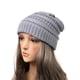 thumbnail image 1 of Sombreros de invierno para mujer, sin ala, de punto, informales, gruesos, suaves, a la moda, cálidos, unisex, de poliéster., 1 of 1