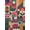 Green, Pattern 15, variant on ODIKA 4'x6' Beige Blossom Harmony Garden Design Washable Area Rug Elegant Spring Floral Motifs with Lush Greens Stain Resistant, Low Pile, Easy Care for Dorm Room, Small Living