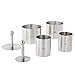 thumbnail image 2 of Kuchenprofi 0904982806 Stainless Steel 6-Piece Forming Rings with Tamper/Pushers, 2 of 4