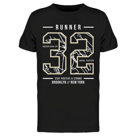 Runner 32 T-Shirt Men -Image by Shutterstock, Male Small