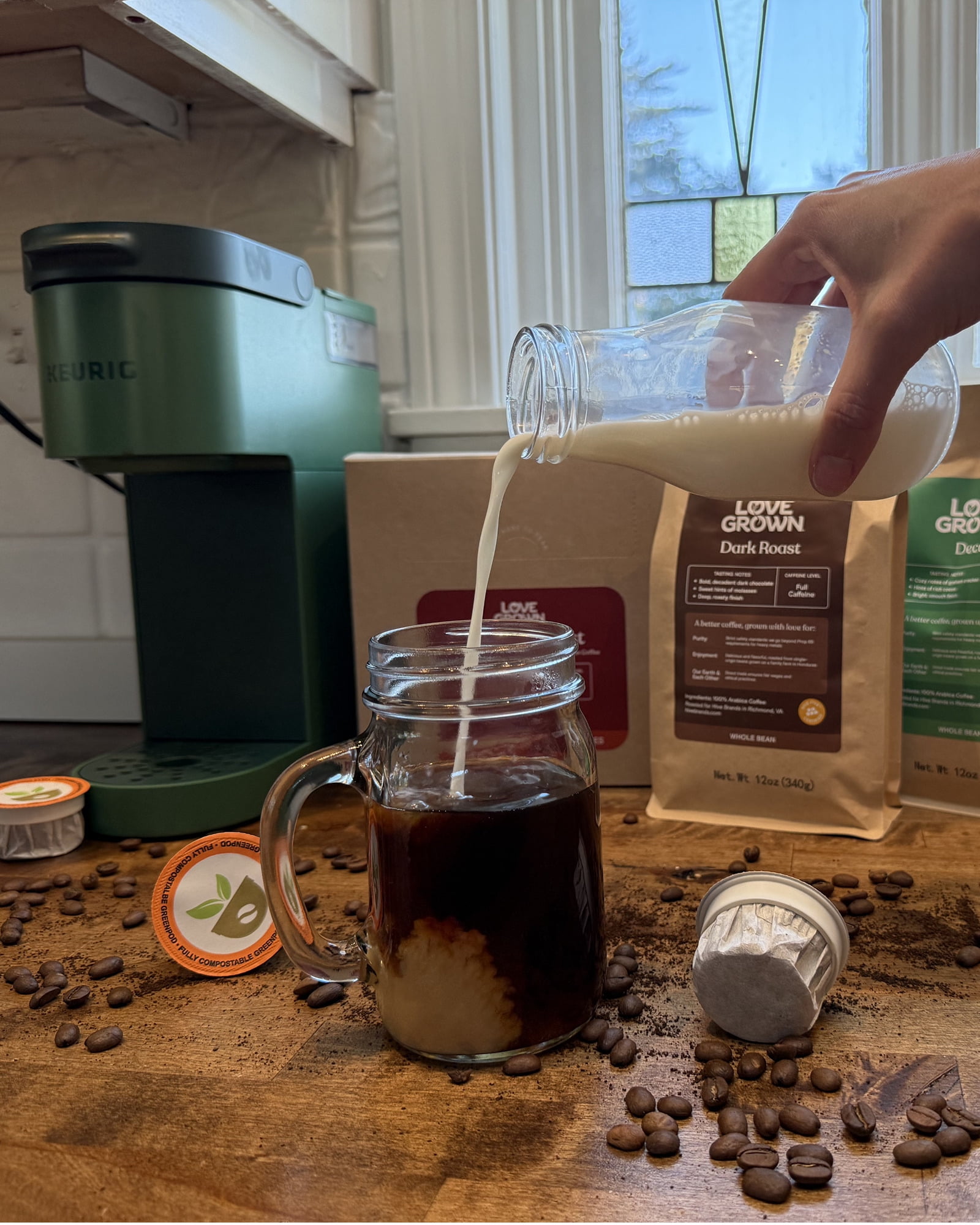 Compostable Coffee Pods for Keurig® Machines