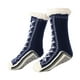 thumbnail image 1 of Calcetines de invierno para suelo: calcetines forrados de forro polar extra gruesos para mujeres y hombres, calcetines térmicos cálidos para suelos fríos, calcetines antideslizantes para interiores, 1 of 5