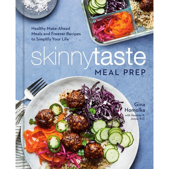 Pre-Owned Skinnytaste Meal Prep: Healthy Make-Ahead Meals and Freezer Recipes to Simplify Your Life: A Cookbook (Hardcover) 0593137310 9780593137314