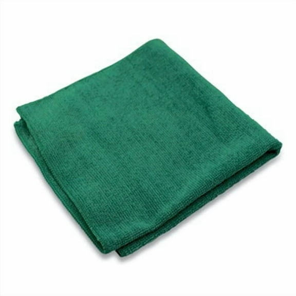 Impact Lightweight Microfiber Cloths 16 x 16 Green LFK301