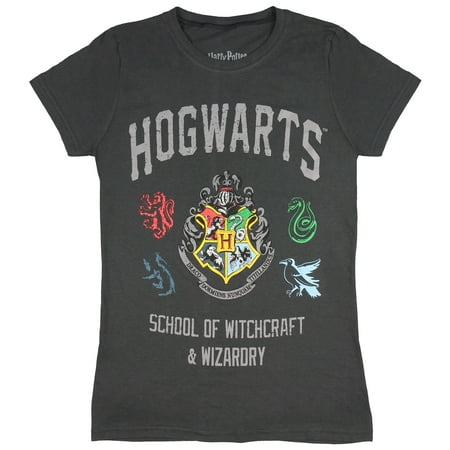 Harry Potter Juniors Distressed Hogwarts School Of Wizardry And Witchcraft House Crest Banner