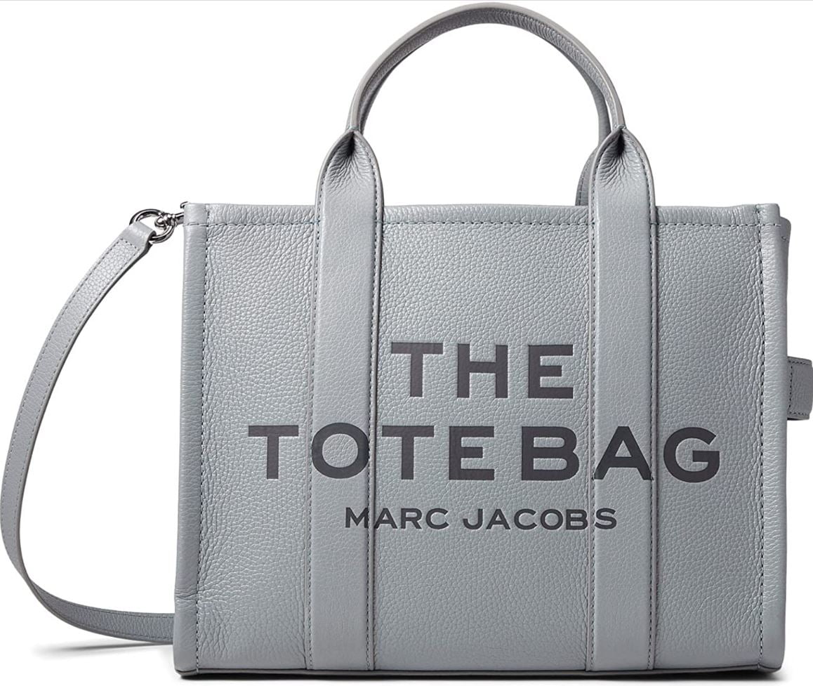 Marc Jacobs Women's THE MEDIUM TOTE, WOLF GREY, H004L01PF21-050 One ...
