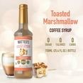 thumbnail image 2 of Matteo's Sugar Free Coffee Flavoring Syrup, Toasted Marshmallow - Pack of 6, 2 of 5