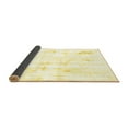thumbnail image 2 of Ahgly Company Indoor Rectangle Solid Yellow Modern Area Rugs, 8' x 12', 2 of 4