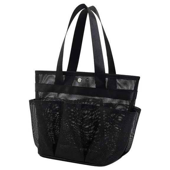 Mesh Shower Caddy Portable for College Dorm with Many Upgraded Pockets Large Shower Tote Bag with 2 Handles for Toiletry Bathroom Camp G