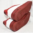 thumbnail image 4 of Ni&ke Air Force 1 White Sneakers Athletic Shoes Red Sole Mens Sz 11.5, 4 of 4