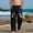 A432 Black, variant on Big Kids Blushing Emoticon Print Lounge Pants Pull-on Stretchy Waist Straight Leg Trousers for Kindergarten School Play, 4-13Y