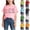 Pink, variant on Afuyipoi Girls Print T-Shirts,Lover Shirt Casual Summer Crewneck Graphic Tees Pink 6-8 T