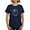 Navy, variant on CafePress - Quilting Happy Place Women's Dark T Shirt - Women's Traditional Fit Dark T-Shirt