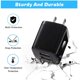 thumbnail image 4 of X-EDITION Cargador de pared USB, paquete de 4 adaptadores de corriente USB de doble puerto de 2,1 A, cargador de pared, bloque de carga compatible con iPhone 13 12 11 XS XR X 8 7 6S 6 Plus SE, Pad, Sa, 4 of 4