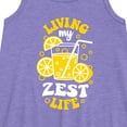 thumbnail image 2 of Instant Message - Living My Zest Life - Toddler & Youth Girls A-line Dress, 2 of 5
