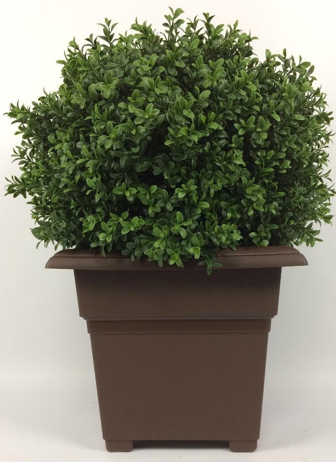 2 Ft Ball Boxwood Topiary Tree, Outdoor Faux Topiary