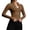 Camel_#11, variant on Women's Workout Jacket Lightweight Zip Up Cropped Yoga Jackets Slim Fit Athletic Tops with Thumb Holes,Beige 2XL
