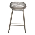 thumbnail image 1 of MOE'S Home PIAZZA OUTDOOR COUNTER STOOL GREY-M2, 1 of 5